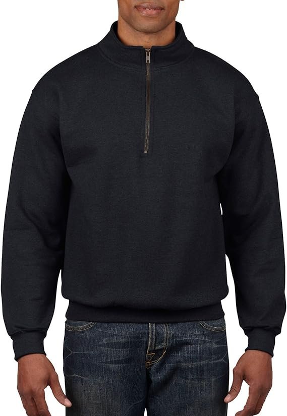 Gildan Unisex Adult Fleece Quarter Zip